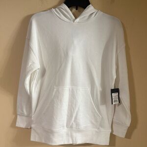 White Hoodie CAT & JACK  for GIRLS & women’s size 8, 10-12..#766